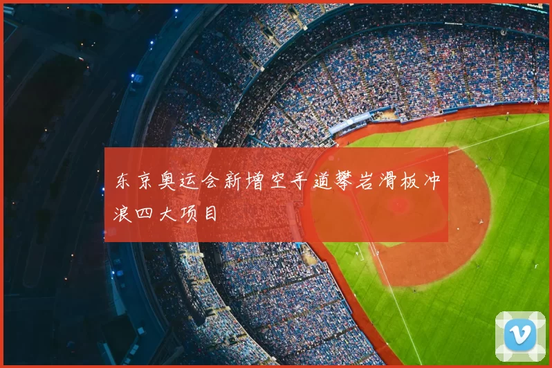 东京奥运会新增空手道攀岩滑板冲浪四大项目